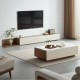 [BUNDLE] Living Room Bundle - Mila Leathaire Sofa + Hudson Extendable Set